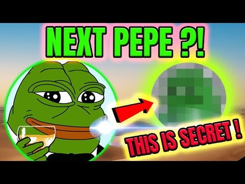 NEXT PEPE ?!🔥 THIS *NEW* MEMECOIN IS EXTREMELY SECRET!!!!🔥 VERY EARLY! 🔥 NEW MEMECOIN TODAY !🔥