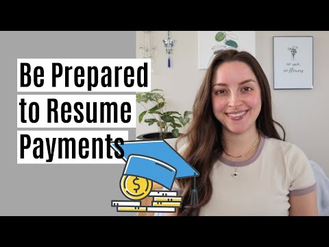 Student Loan Payments are Coming Back | HOW TO PREPARE