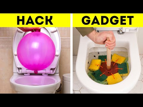 Genius Bathroom Hacks And Gadgets