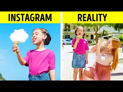 I take creative photos with my Daughter. Amazing Photo hacks for your Social media