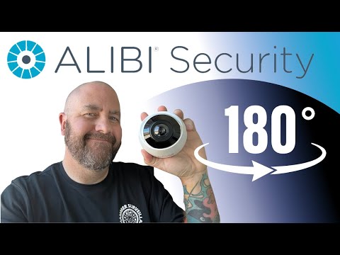 Capture More with Alibi Security's 5MP 180° Wide Angle Camera