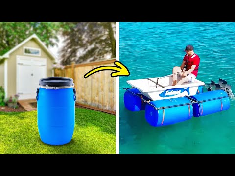 Barrel Recycling Ideas. Creative projects for your adventures