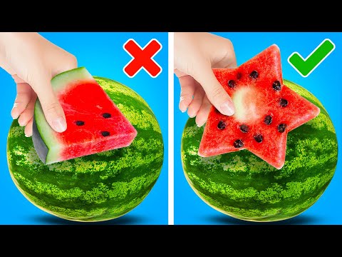 Fruits VS Veggies. Awesome hacks and recipes for your Kitchen