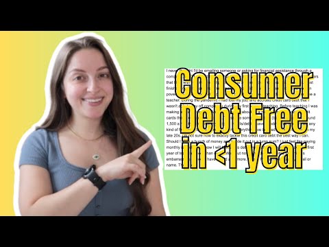 Consumer Debt Free in Less Than 1 year| SUBSCRIBER $ REVIEW