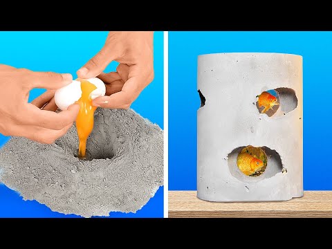 Creative Cement crafts for skillful fingers