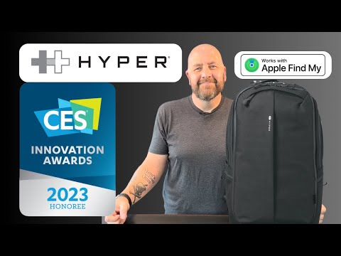 Discover the Game-Changing HyperPack Pro Backpack with Apple Find My!