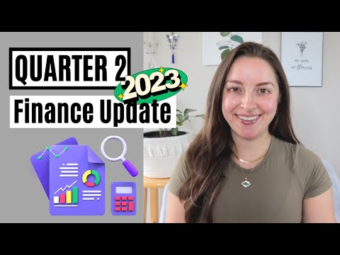 Quarter 2 2023 Finance Update | DEBT, ONLINE INCOME, INVESTMENTS, SINKING FUNDS, NET WORTH, GOALS