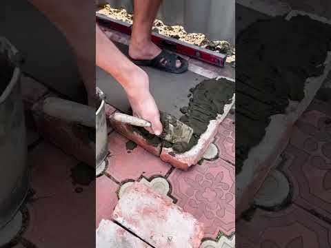 Amazing Master without arms builds Groll Stove with his FEET! 😍#shorts