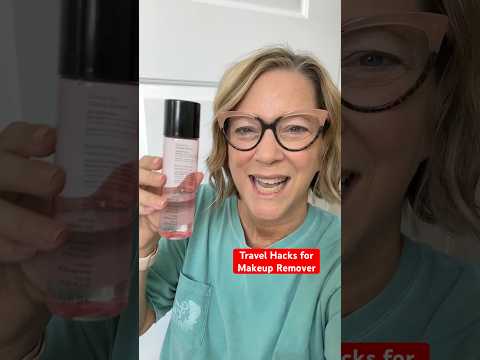 Travel Hacks: How to Get Makeup Remover Past the TSA Line #travelshorts