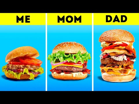 Burger Recipes. Tasty Fast food ideas