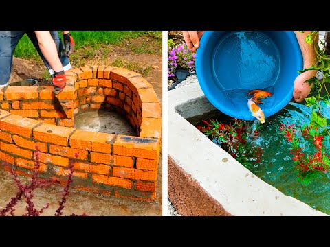 Amazing crafts to improve the look of your backyard