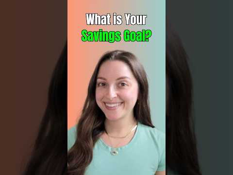 What Is Your Top Savings Goal? #personalfinance #shorts