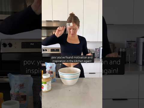 pov: you’ve found motivation in the kitchen again #recipe