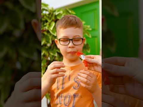 MY CHILD WASN'T EATING FRUITS SO I USED THIS SMART PARENTING HACK 🍬🍇