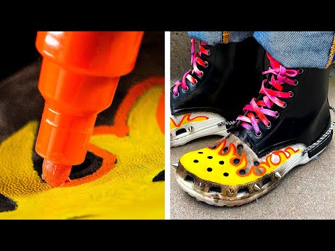 Cool DIY Shoe Transformation