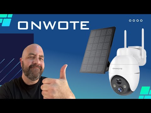 Unlock the Power of the Onwote 5MP Battery Solar Powered WiFi Camera!