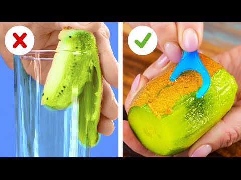 Amazing Hacks to Peel Fruits and Veggies in Seconds