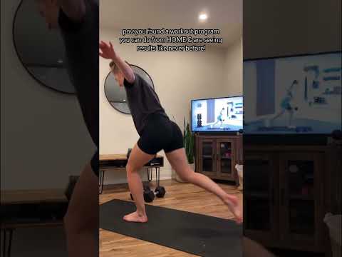 pov: you're getting RESULTS WORKING OUT AT HOME!  #fitness