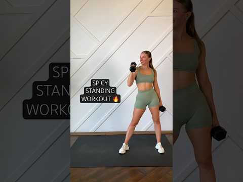 SPICY STANDING WORKOUT #fitness