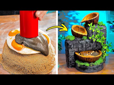 Amazing Cement Crafts you need in your House