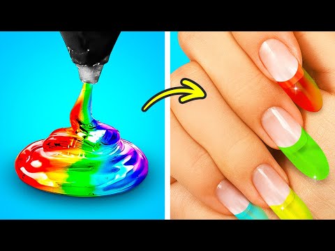 Unique Manicure Designs And Nail Hacks