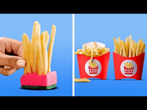 Amazing Commercial hacks to make food look yummy