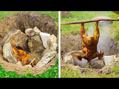 Outdoor cooking ideas. Recipes for Tasty Camping