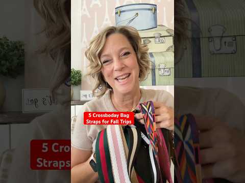 Fall Travel: 5 Crossbody Bag Straps and Bags #crossbodybags #ltkseasonal