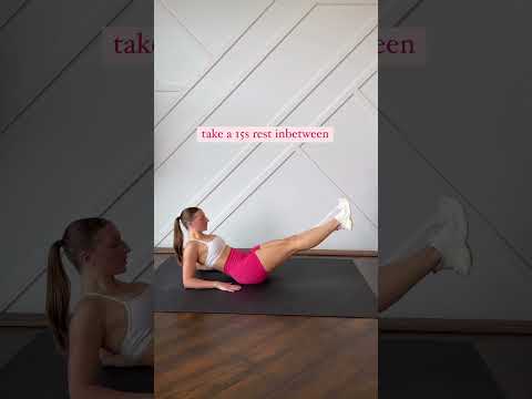 QUICK INTENSE ABS WORKOUT #workout