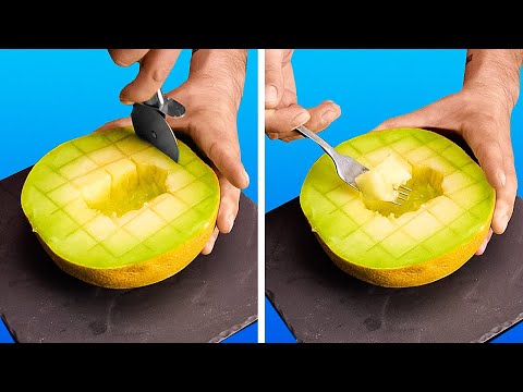 Smart Cut and peel ideas for your kitchen. Fruits VS Vegetables
