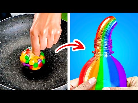 Dessert Decorations Made Of Candy And Chocolate