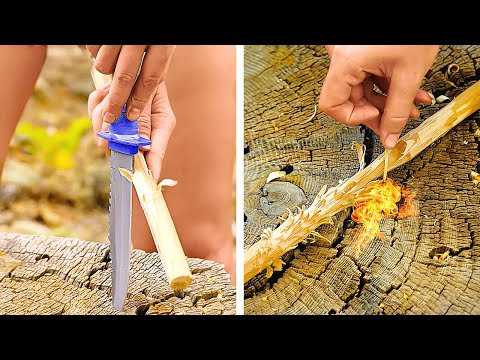 Helpful Surviving tips and Tricks. Simple Camping ideas