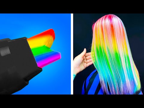 Unique Hairstyle Ideas And Hair Hacks