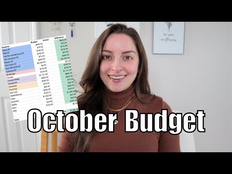 October 2023 Budget + Money Goals