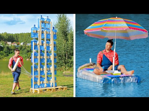 Easy Raft Crafts for All Next trips. DIY boats for camping