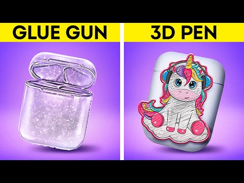 3D Pen VS Glue Gun. Mesmerizing crafts for different situations