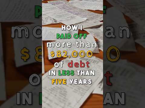 How I Paid Off More Than $82 000 of #Debt In Less Than 5 Years PART 1