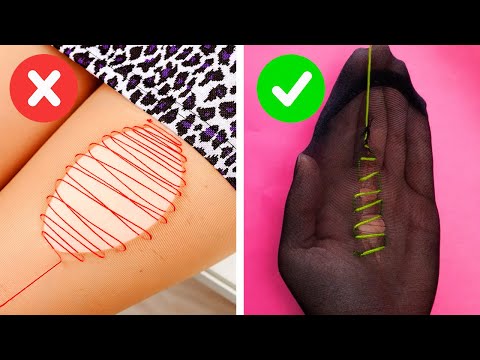 Clever sewing hacks and repairing tricks