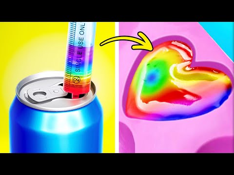 Cool Crafts With Epoxy Resin And Hot Glue 🤩