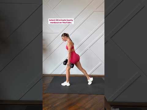DUMBBELL BOOTY WORKOUT AT HOME #fitness