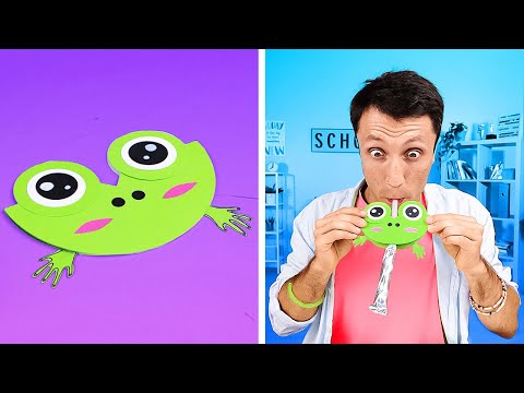 Paper crafts, toy and Games for Funny parties with friends