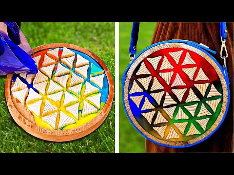 Unique Bag Projects! You can transform everything into a bag!