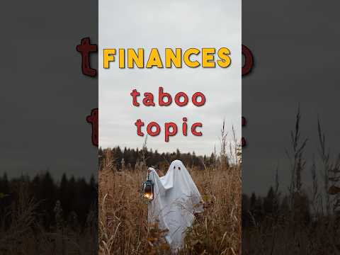 #Finances are still a taboo topic…