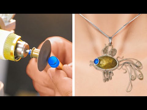 Beautiful Jewelry projects made from coins