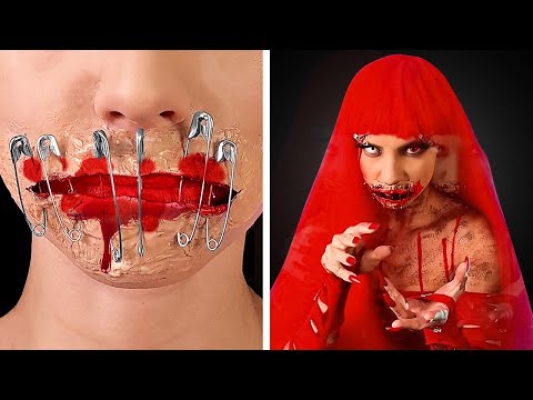 Spooky Halloween makeup Tutorials and Decor ideas