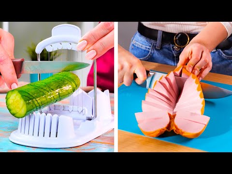 Smart ways to cut & peel food. Kitchen Hacks