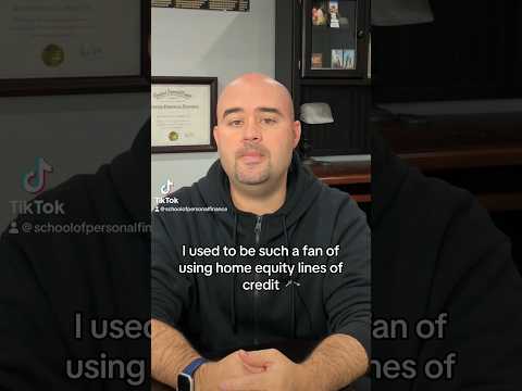 Is is still smart to use a Home Equity Line of Credit (HELOC)? #financialeducation #financialfreedom