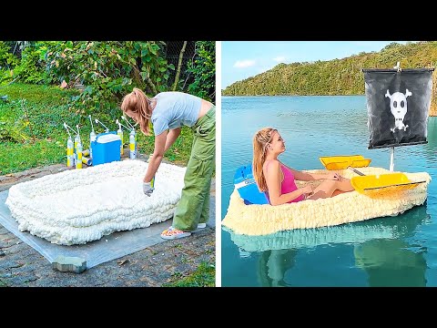 DIY Boats for you Adventures. Rafts, Catamarans, Motorboats, Canoes