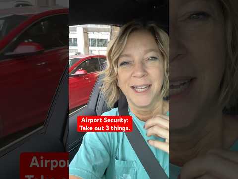 Airport Security Travel Tips if Nervous in the TSA Line #traveltips