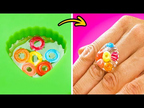 Epoxy resin Crafts VS Polymer Clay. Adorable Crafts for everyone
